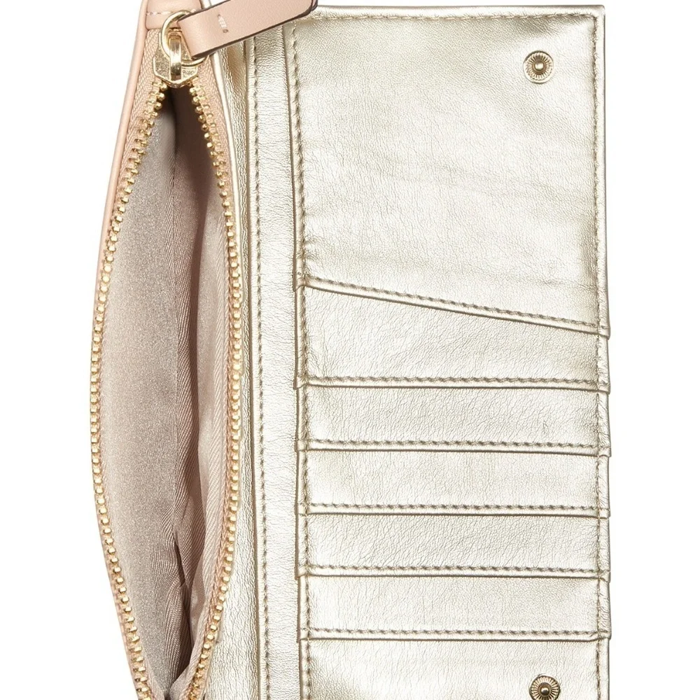 Nine West Wallet Slim Zip Organizer